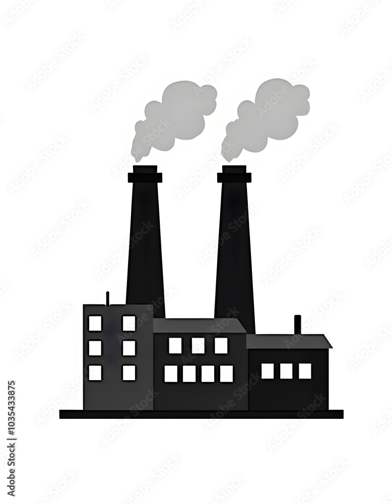 Obraz premium Factory icon