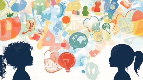 Wallpaper Mural A compelling graphic illustrating the benefits of early intervention in education. Torontodigital.ca