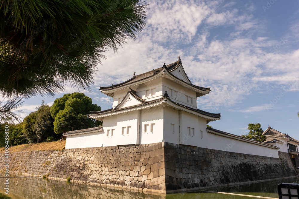 Fototapeta premium old castle in the city
