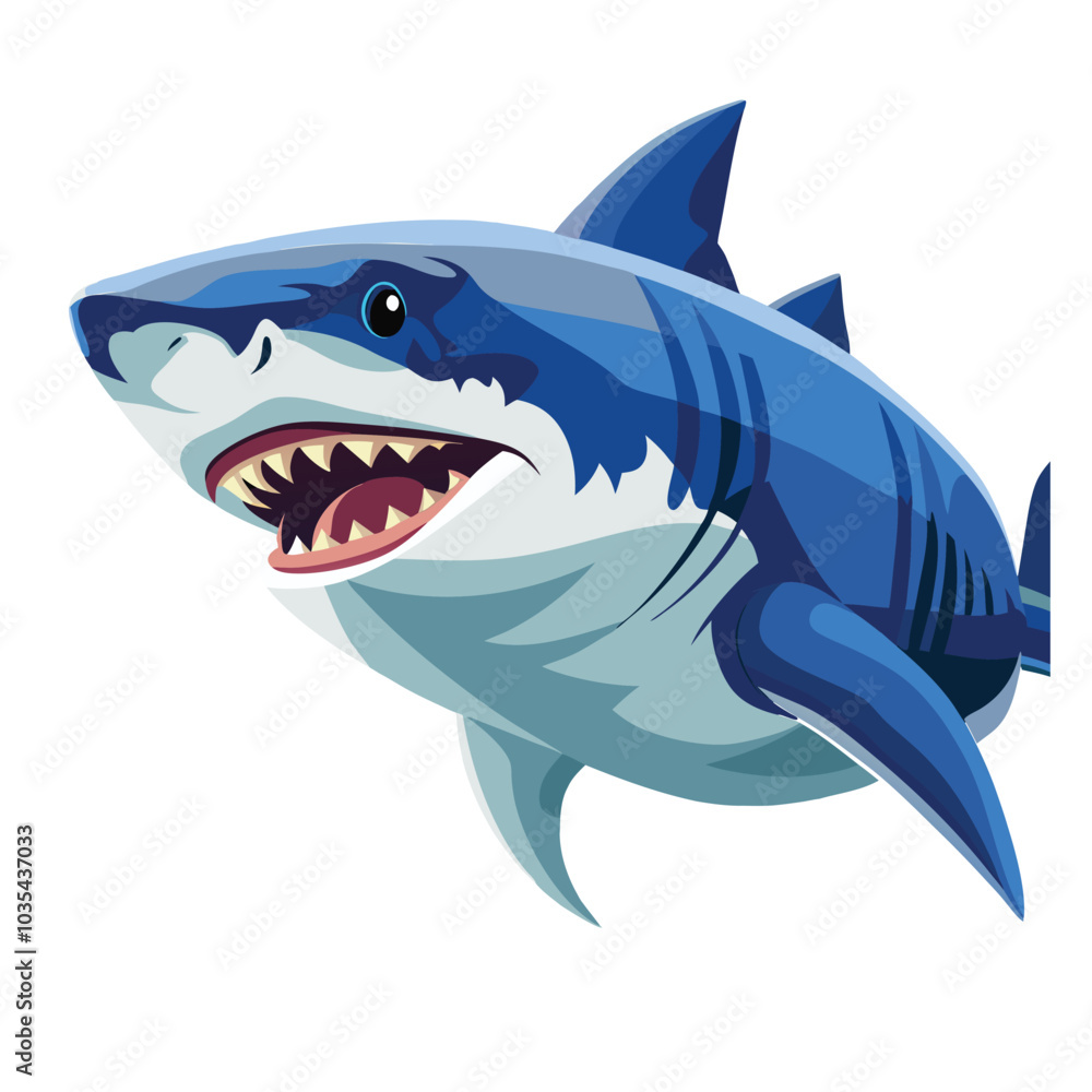 great white shark vector design ai eps file download great white shark vector design ai eps file download