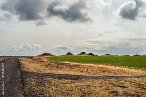 nature sceneries in the area surrounding Vik, Vik I Myrdal, Iceland photo