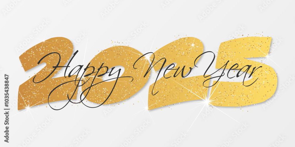 Happy new year - best wishes 2025 with colorful number. Perfect vector for poster, banner, greeting and new year 2025 celebration. Happy new year - best wishes 2025 with colorful number. Perfect vector for poster, banner, greeting and new year 2025 celebration.