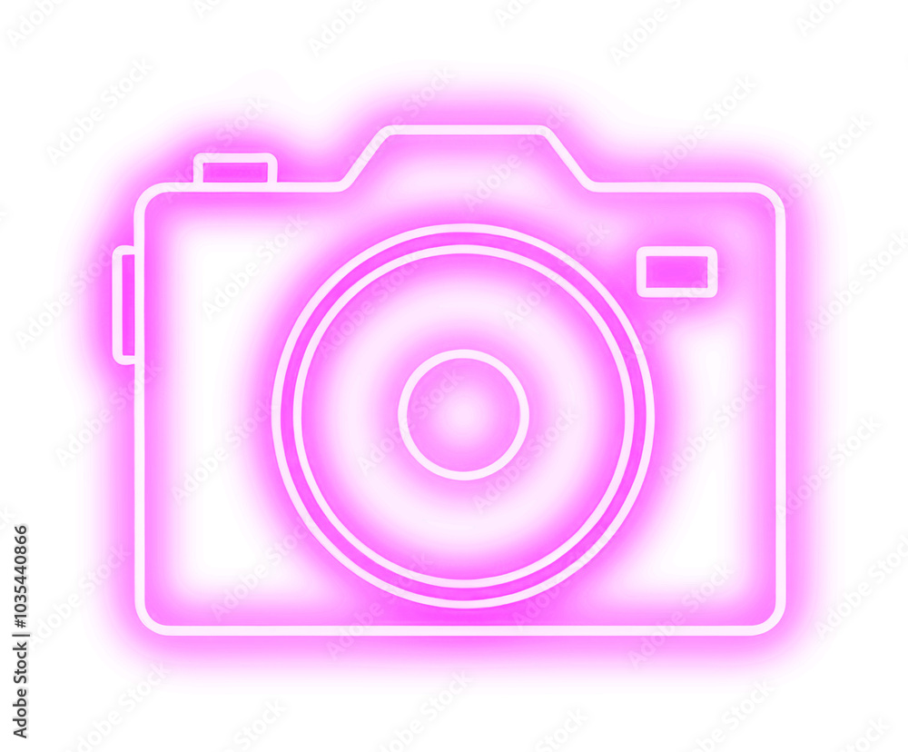 PNG Pastel neon camera light line illuminated. PNG Pastel neon camera light line illuminated.