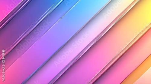 Futuristic Iridescent Abstract Gradients with Holographic Glow, Shimmering Colors, and Light Refractions for Stunning, Eye-Catching Visuals