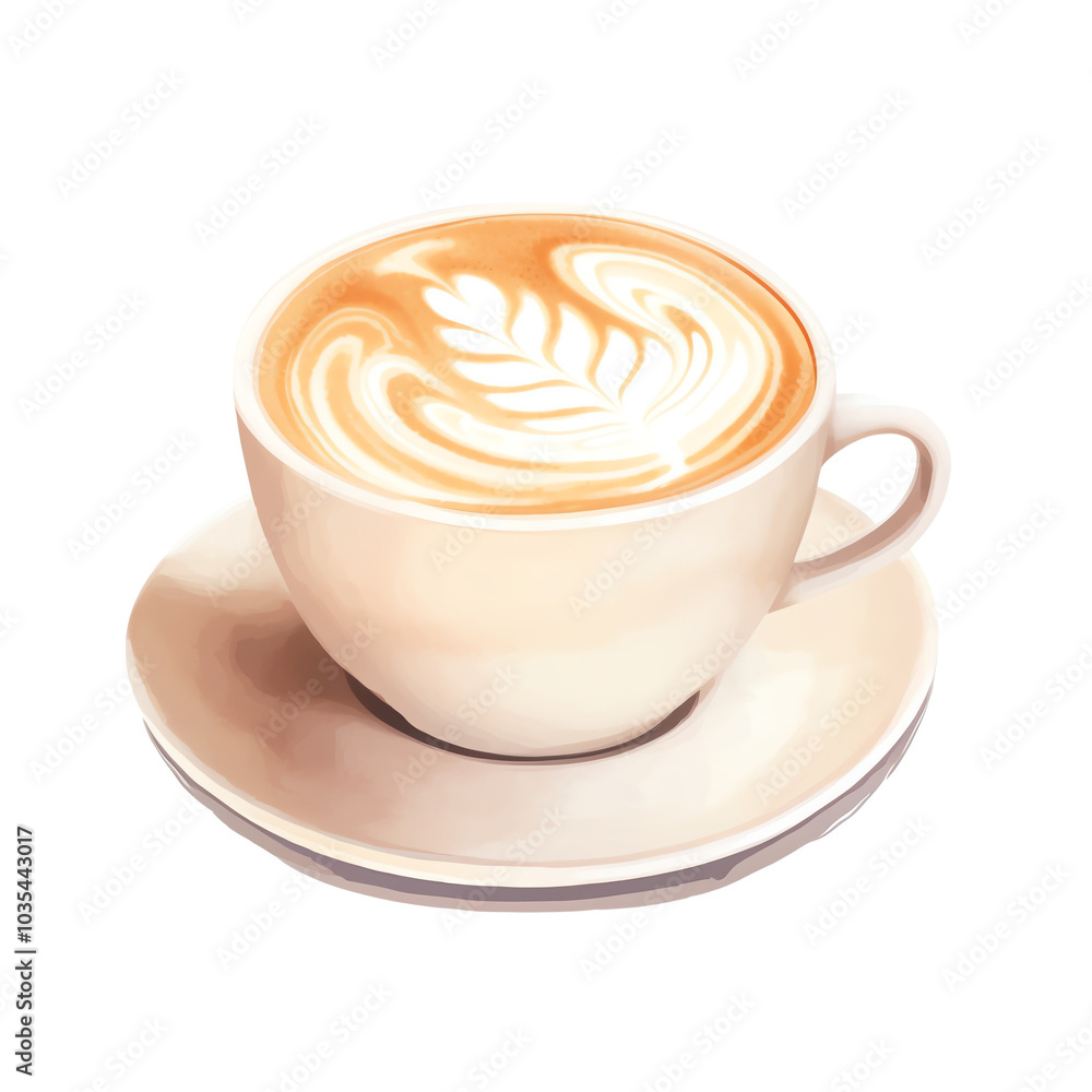 A beautifully crafted latte art in a white ceramic cup on a saucer, showcasing intricate details and rich, creamy texture on a wooden table. A beautifully crafted latte art in a white ceramic cup on a saucer, showcasing intricate details and rich, creamy texture on a wooden table.