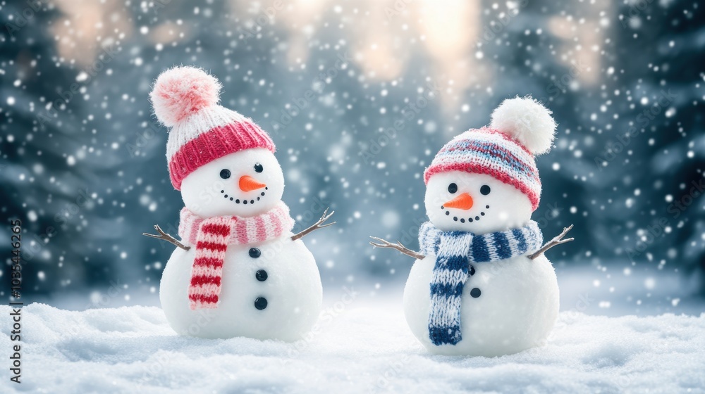 Cute snowman. Winter holiday theme. Cute snowman. Winter holiday theme.