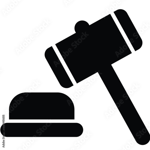 Bid, auction, winner icon
