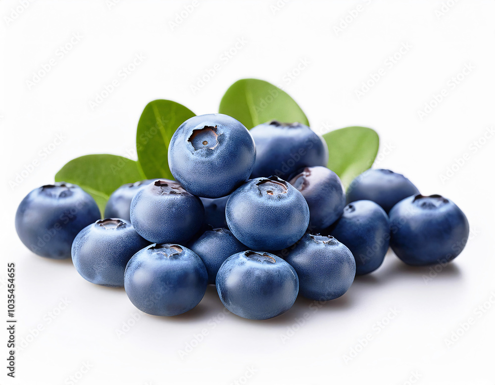 blueberries isolated on white blueberries isolated on white