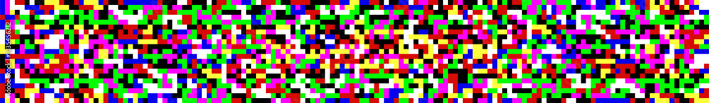 A colorful pattern of squares and rectangles A colorful pattern of squares and rectangles