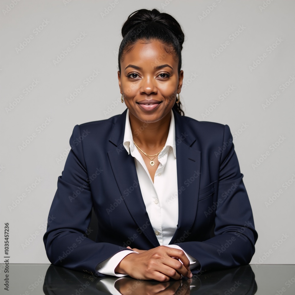 A captivating headshot showcases a successful and empowering Black female entrepreneur thriving in her dynamic roles within business marketing finance and technology A captivating headshot showcases a successful and empowering Black female entrepreneur thriving in her dynamic roles within business marketing finance and technology