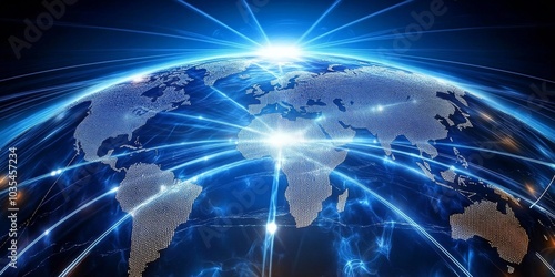 The world is connected through a fast and reliable internet network. This technology allows for quick data transfer, bridging continents and cultures.