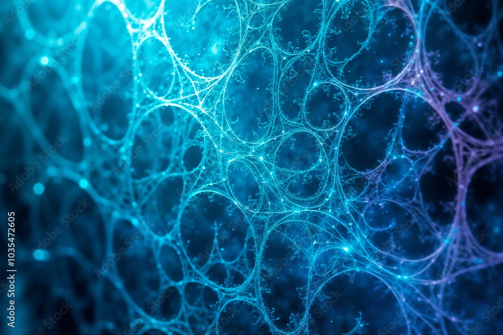 Abstract pattern with blue hues and glow for background design and artistic projects Abstract pattern with blue hues and glow for background design and artistic projects