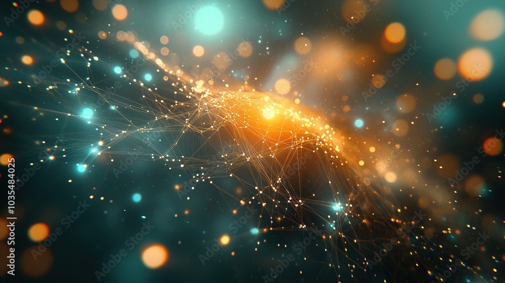 Abstract futuristic technology background lines network Abstract futuristic technology background lines network