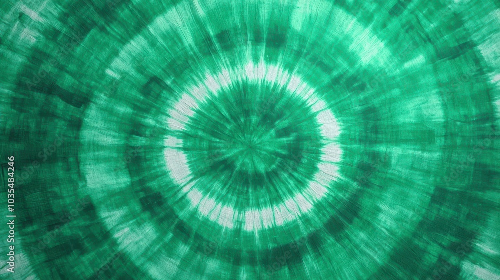Abstract green spiral pattern, white isolate background Abstract green spiral pattern, white isolate background