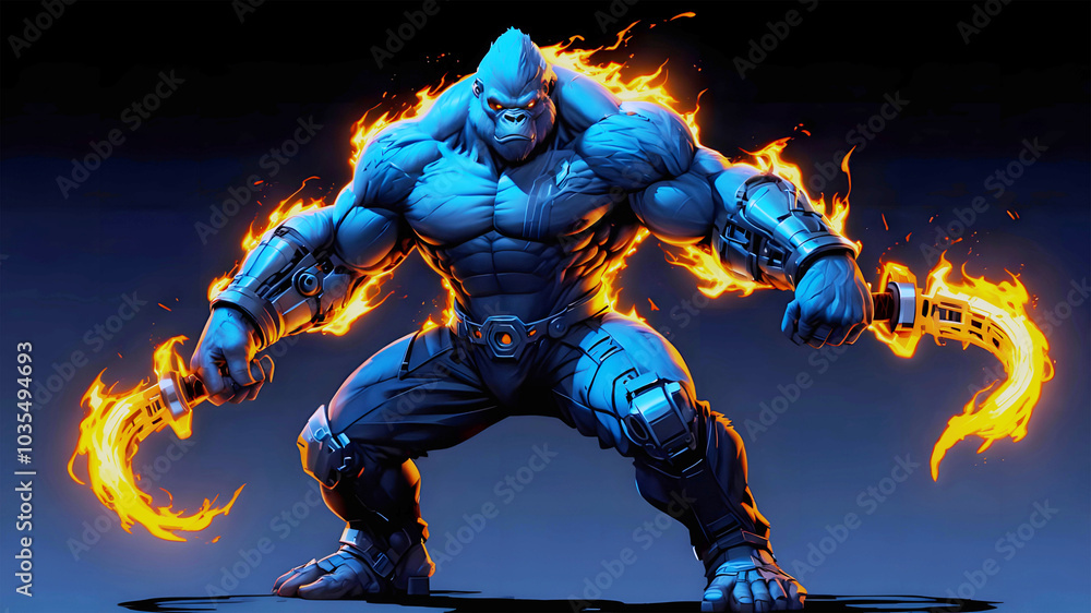 Fototapeta premium knight with sword