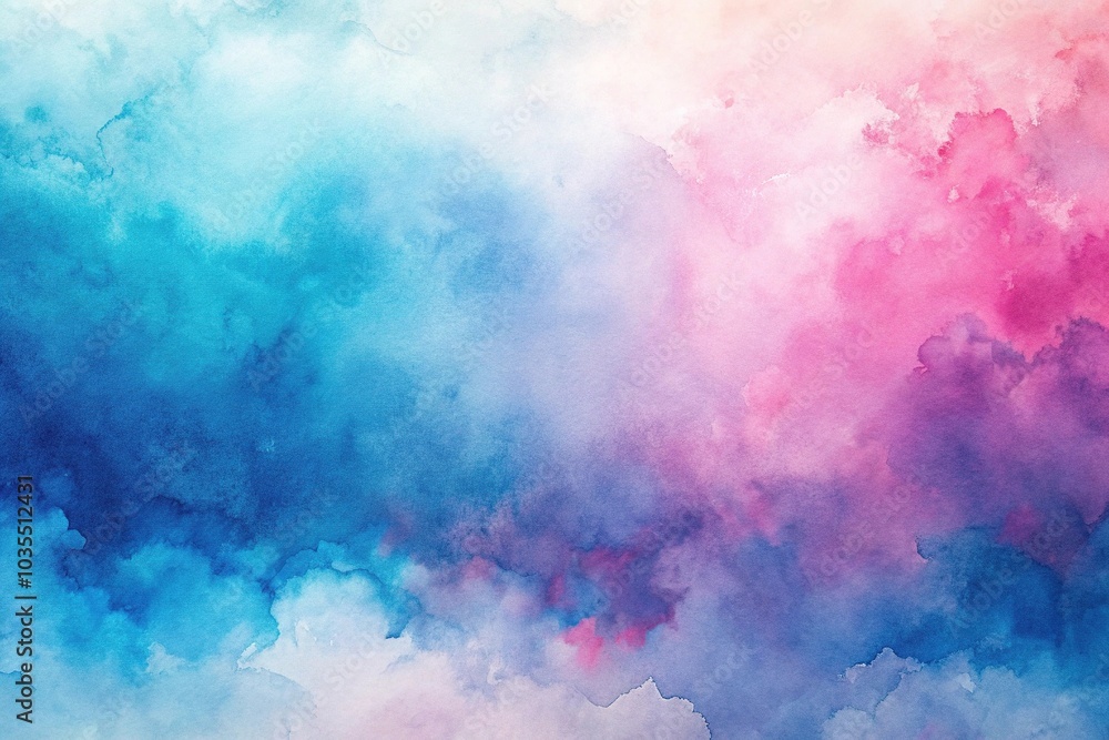 abstract watercolor blue and pink background abstract watercolor blue and pink background