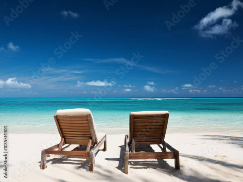 two chairs in paradise