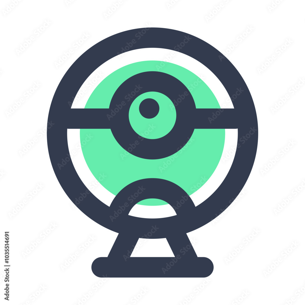 Fototapeta premium Bicolor cartoon icon pack