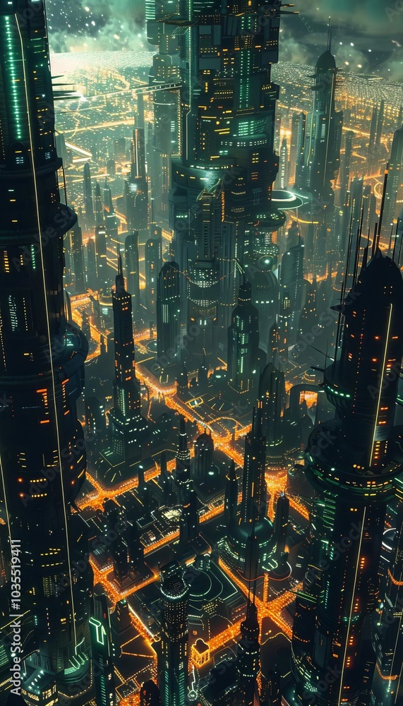 82 Dystopian virtual hologram interface science fiction city 3D artwork 82 Dystopian virtual hologram interface science fiction city 3D artwork