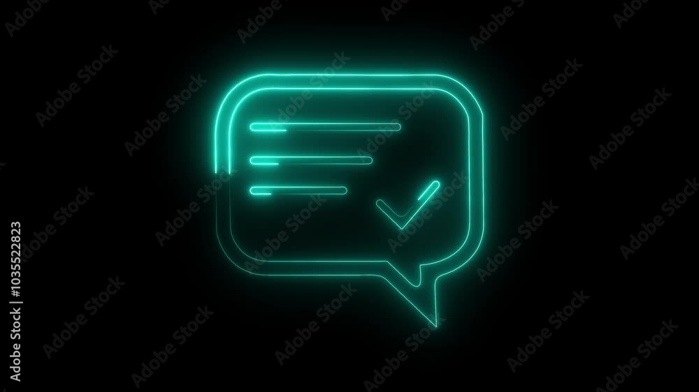 Glowing neon line Notebook icon. neon cyan color document file animation icon. note form paper page file animated isolated on black background. Abstract neon line notebook. Glowing neon line Notebook icon. neon cyan color document file animation icon. note form paper page file animated isolated on black background. Abstract neon line notebook.