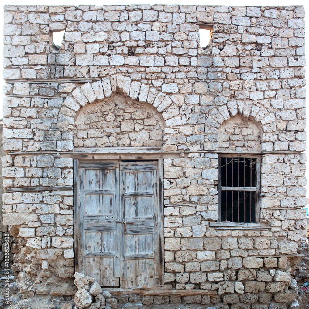 Former Ottoman Empire House, Berbera Area, Somaliland Former Ottoman Empire House, Berbera Area, Somaliland