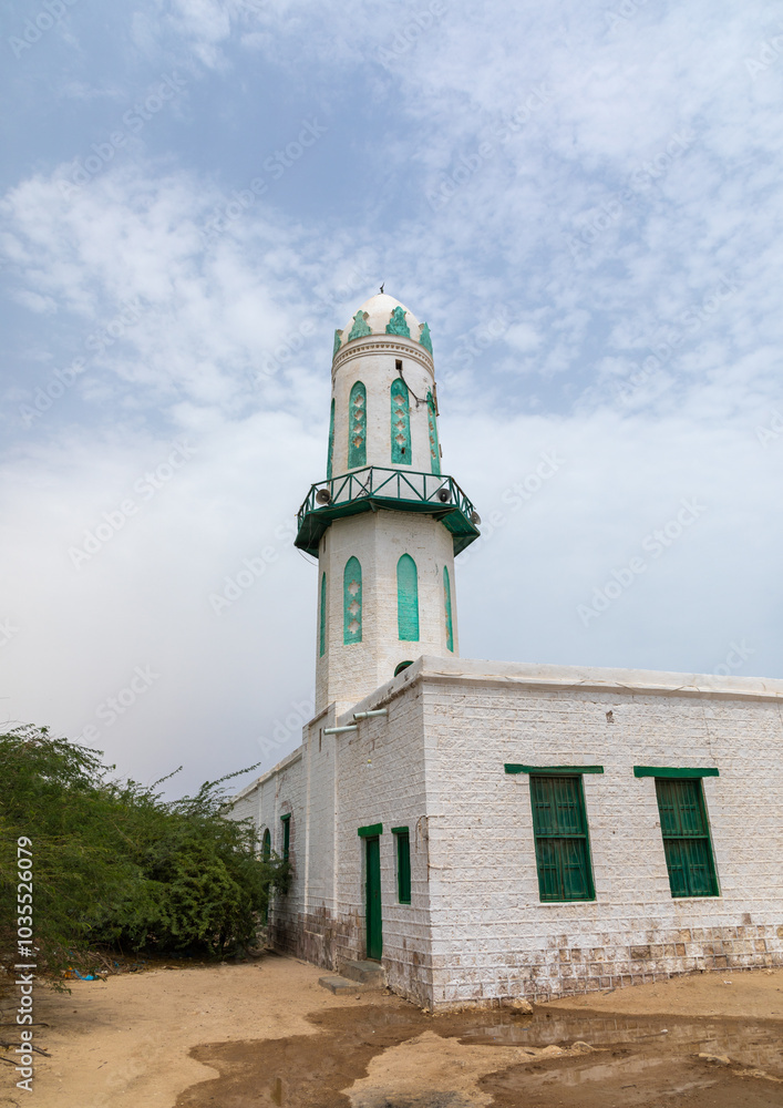 Old ottoman mosque, Sahil region, Berbera, Somaliland Old ottoman mosque, Sahil region, Berbera, Somaliland