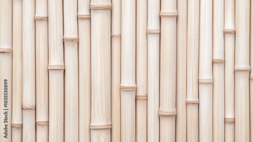 Fototapeta premium Natural bamboo texture background, ideal for design projects.