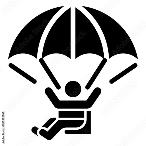 Paragliding Icon
