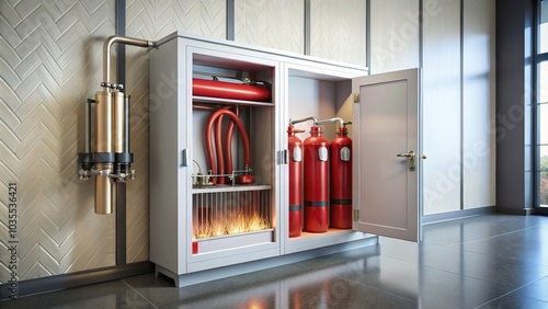 Fire Protection Systems: Cabinets, Alarms, and Safety Solutions photo