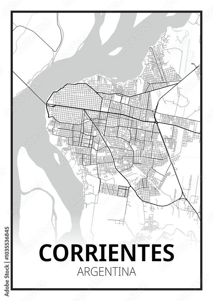 Naklejka premium Corrientes, Argentine