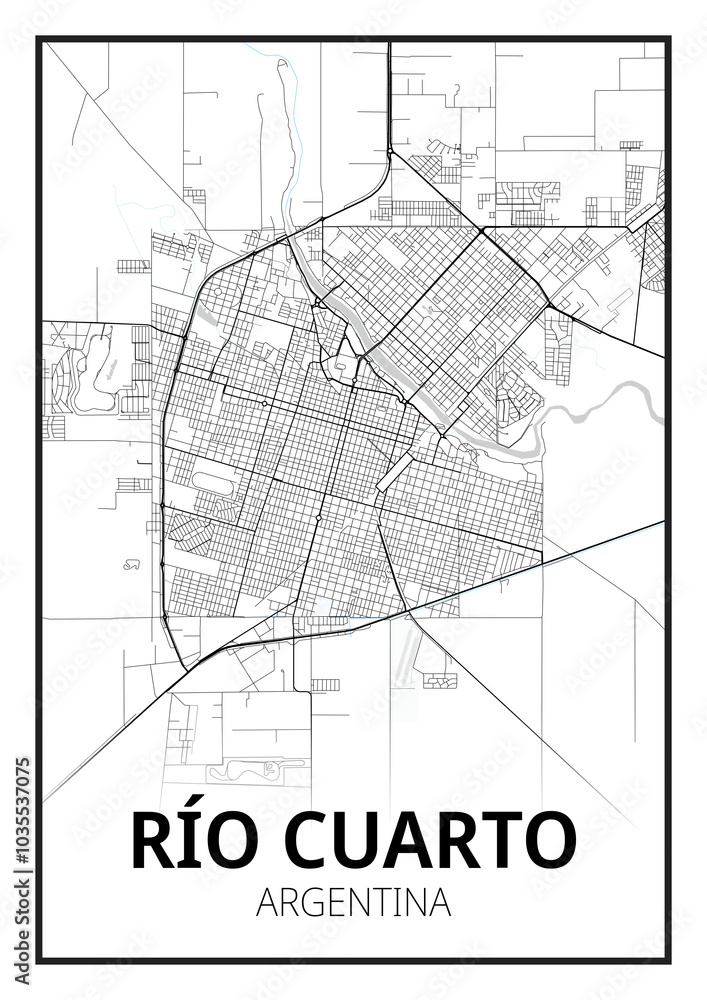 Obraz premium Rio Cuarto, Argentine