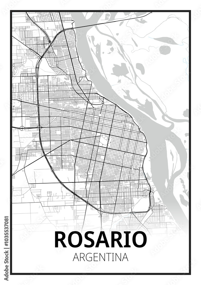 Obraz premium Rosario, Argentine