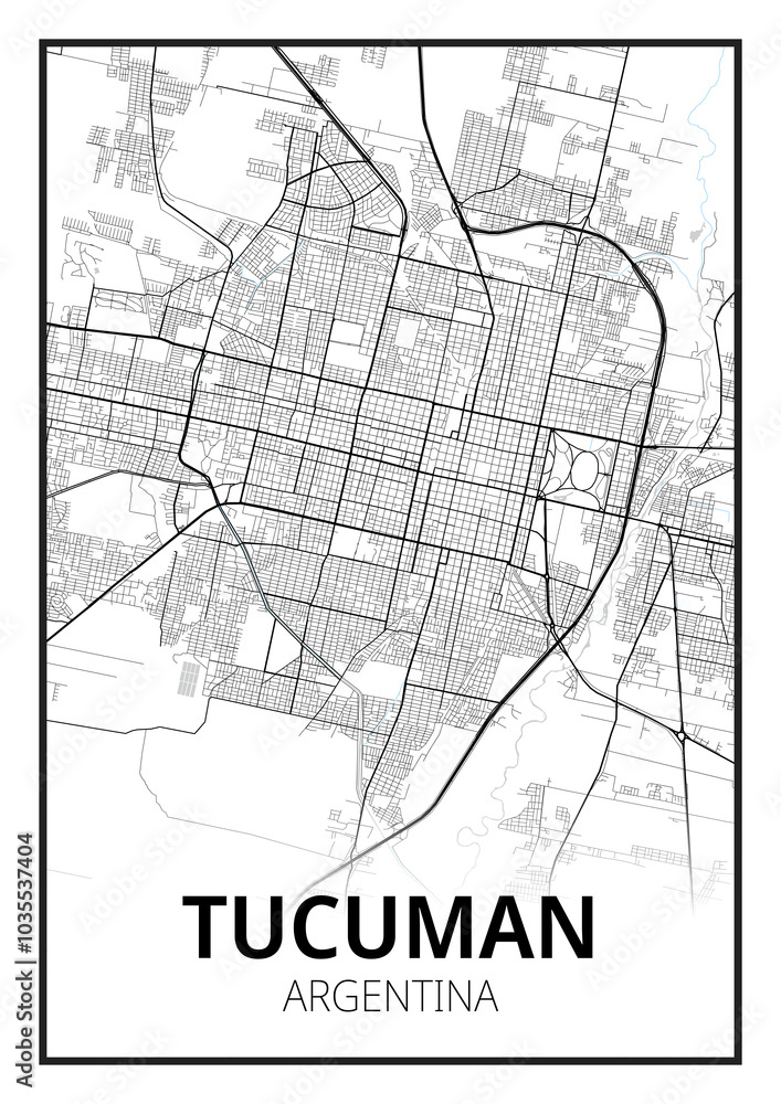 Naklejka premium Tucuman, Argentine