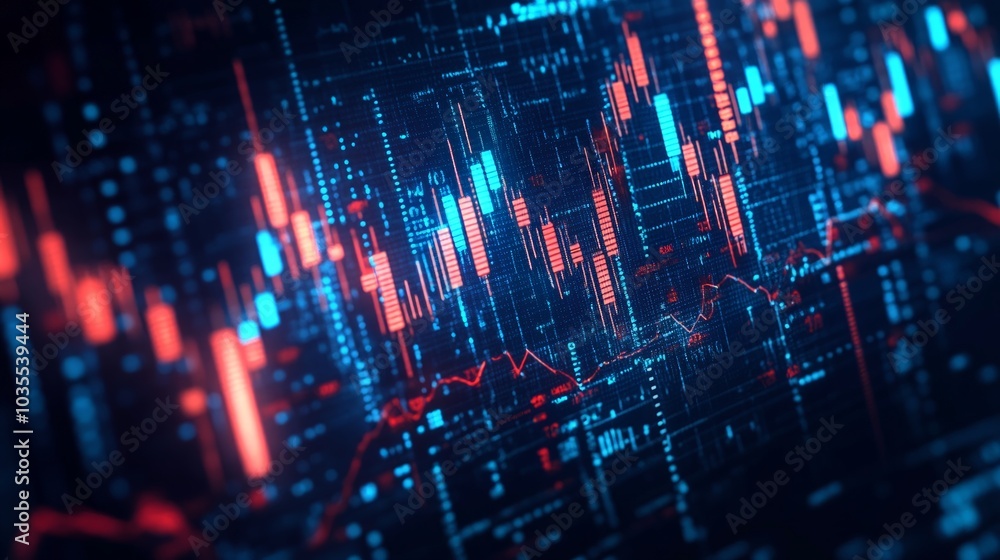 Blue Stock Market Background, featuring upward arrows and a financial graph against a dark blue backdrop, symbolizes business growth and economic progress in a modern context. Blue Stock Market Background, featuring upward arrows and a financial graph against a dark blue backdrop, symbolizes business growth and economic progress in a modern context.