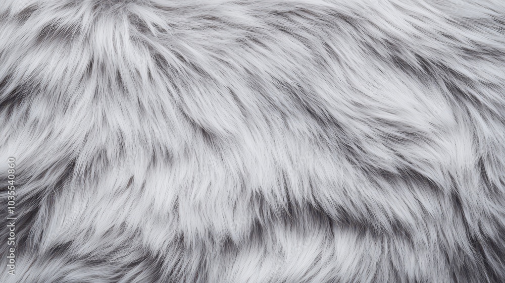 Soft, fluffy, white fur texture on a seamless surface. Soft, fluffy, white fur texture on a seamless surface.