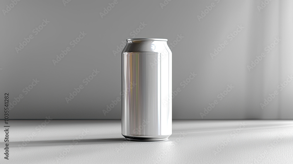 Can of Soda Mockup, high-end and customizable with realistic high-resolution rendering, ideal for branding, packaging design, and beverage presentations, AI Generative Can of Soda Mockup, high-end and customizable with realistic high-resolution rendering, ideal for branding, packaging design, and beverage presentations, AI Generative