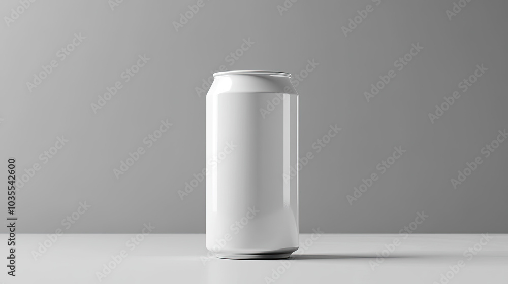 Can of Soda Mockup, high-end and customizable with realistic high-resolution rendering, ideal for branding, packaging design, and beverage presentations, AI Generative Can of Soda Mockup, high-end and customizable with realistic high-resolution rendering, ideal for branding, packaging design, and beverage presentations, AI Generative