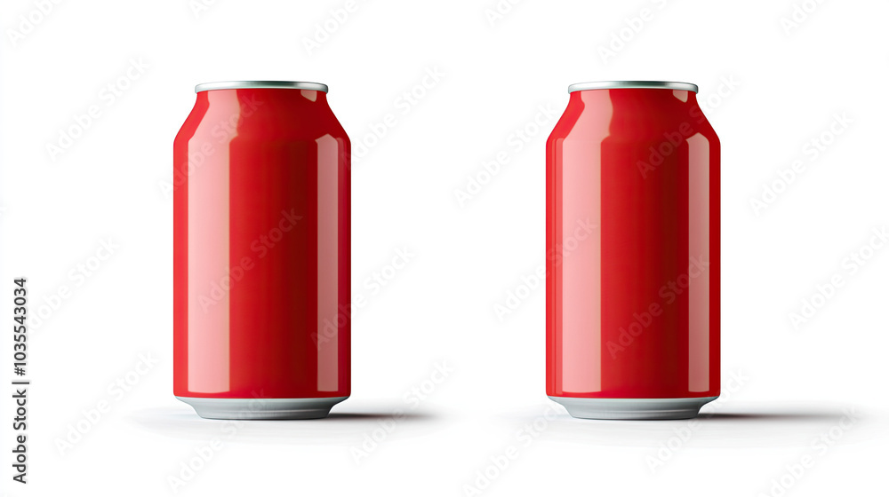 Can of Soda Mockup, high-end and customizable with realistic high-resolution rendering, ideal for branding, packaging design, and beverage presentations, AI Generative Can of Soda Mockup, high-end and customizable with realistic high-resolution rendering, ideal for branding, packaging design, and beverage presentations, AI Generative