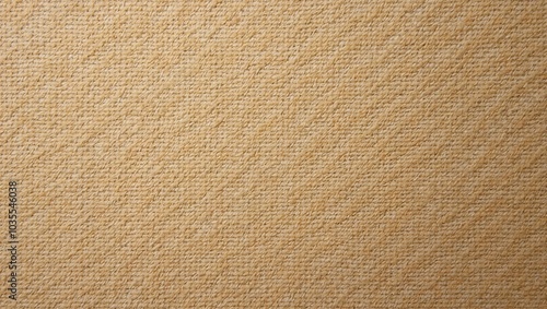 Rustic tan raffia fabric with fibrous texture for decor
