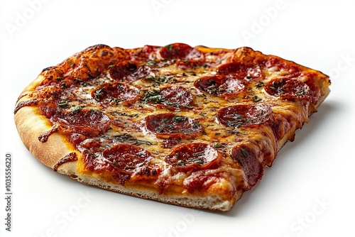 Pepperoni Pizza Slice - Delicious Italian Food