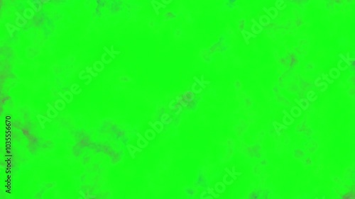 4K Green Abstract Background Animation, Seamless Looping Footage with Smooth Motion