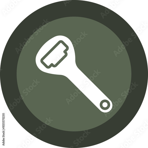 Bottle Opener Icon Design