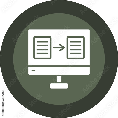 Online Translator Icon Design