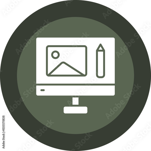 Photo Editing Icon Design