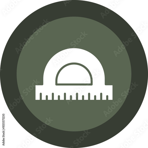 Protractor Icon Design