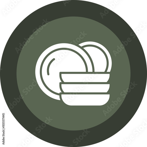 Dishware Icon Design