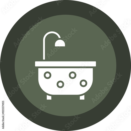 Bathtub Icon Design