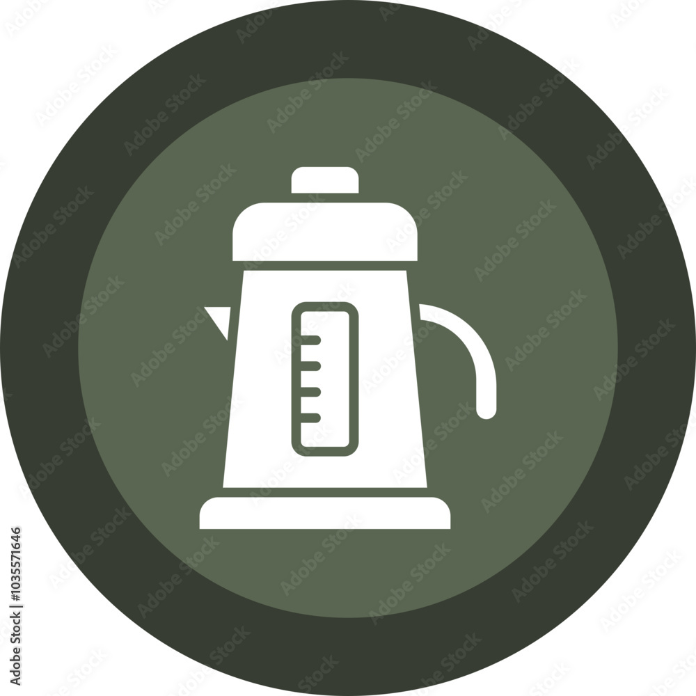 Electric Kettle Icon Design Electric Kettle Icon Design