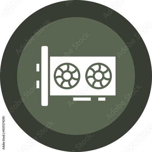 Graphic Card Icon Design