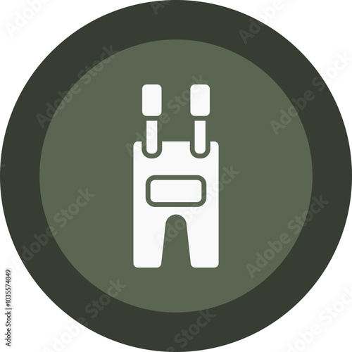 Overalls Icon Design